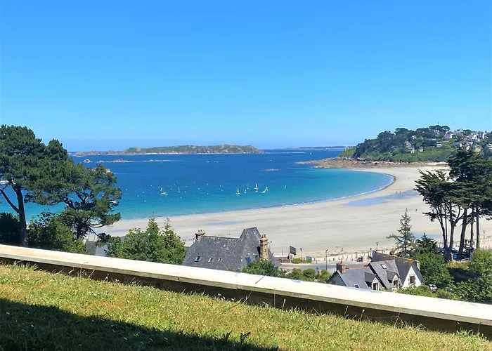 Appartement Vue Mer Avec Terrasse A Perros-Guirec - Ref 906